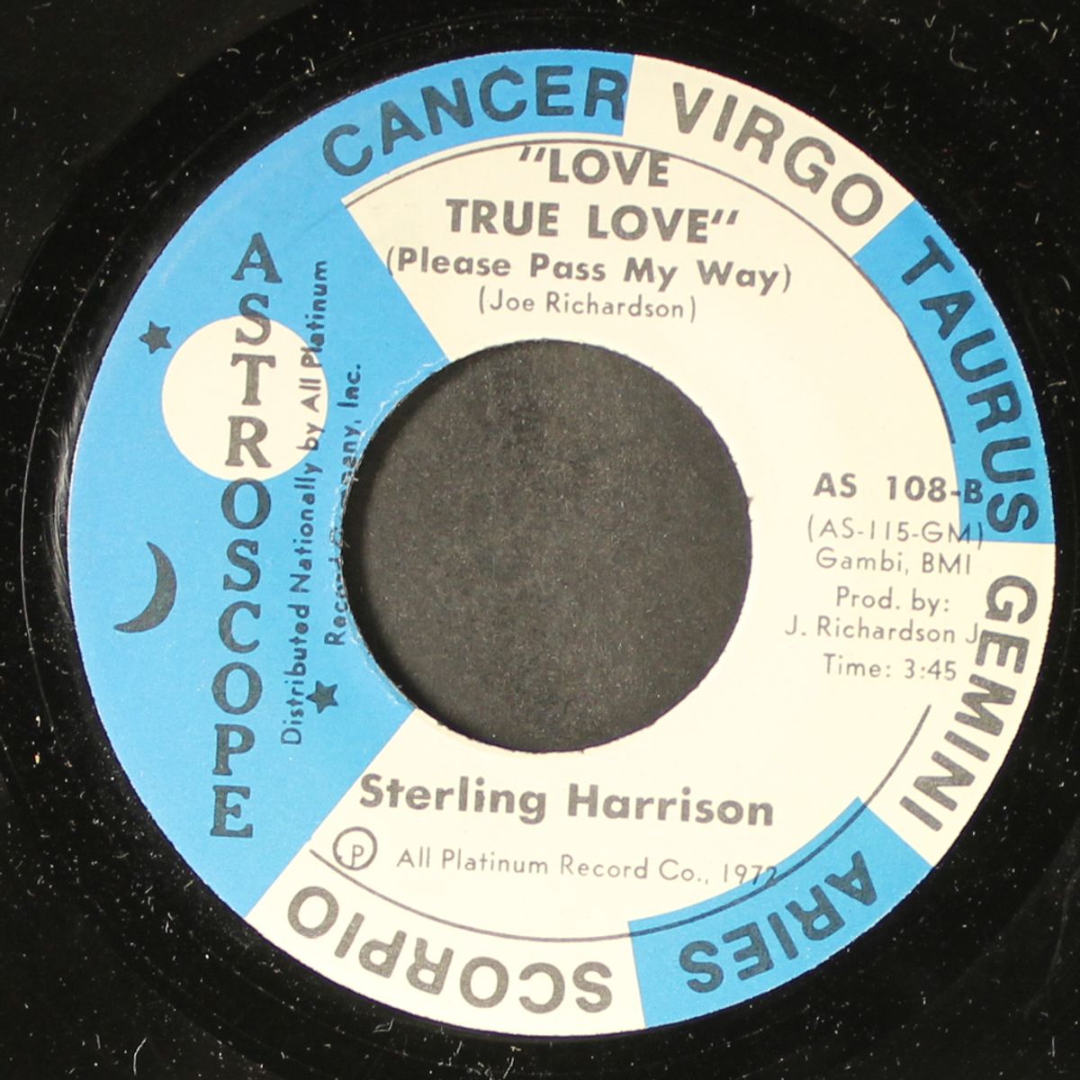 p's and q's / love true love by STERLING HARRISON