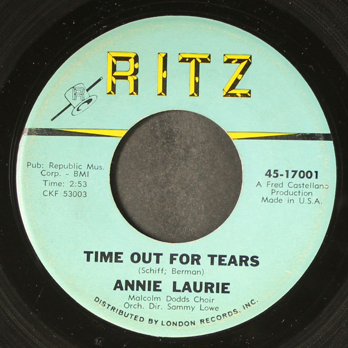 trouble in mind / time out for tears by ANNIE LAURIE