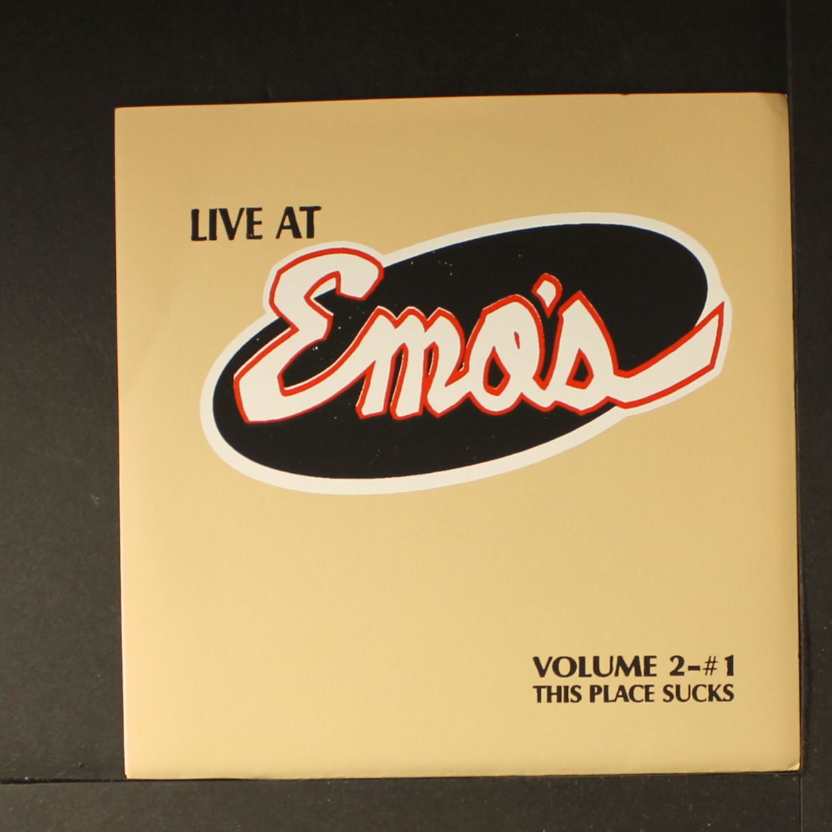 live at emo's, vol. 2 -#1 this place sucks by VARIOUS