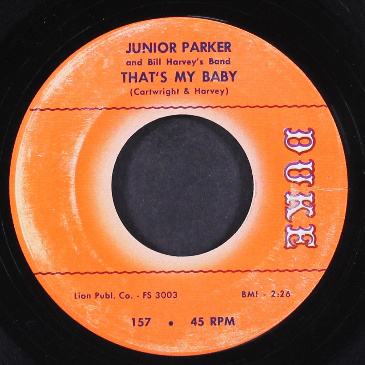 mother-in-law blues / that's my baby by JUNIOR PARKER