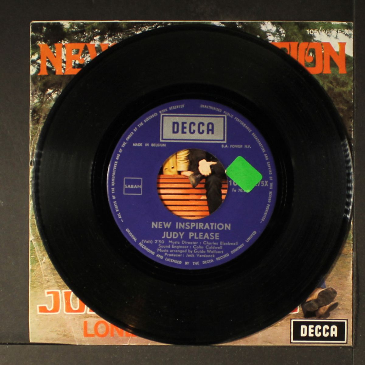 judy please / lonesome way by NEW INSPIRATION