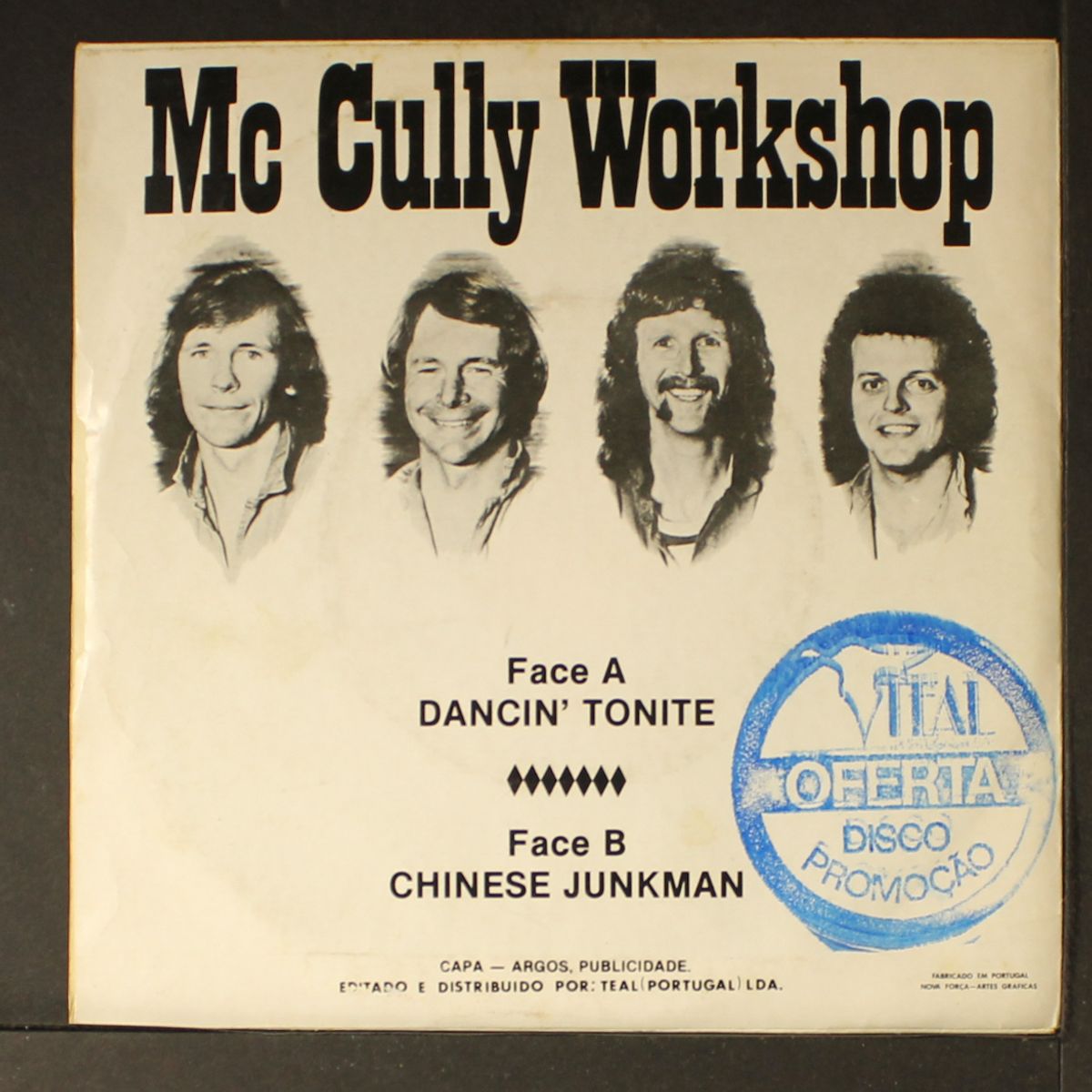 dancin' tonite / chinese junkman by MCCULLY WORKSHOP