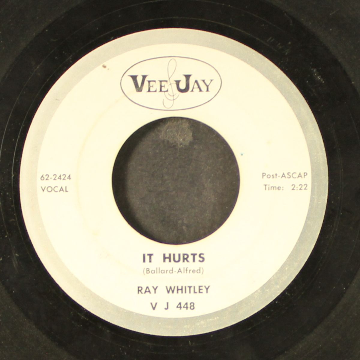 deeper in love / it hurts by RAY WHITLEY