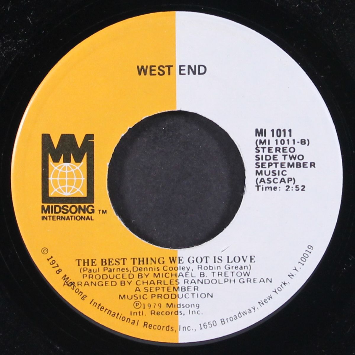 stay with me / the best thing we got is love by WEST END