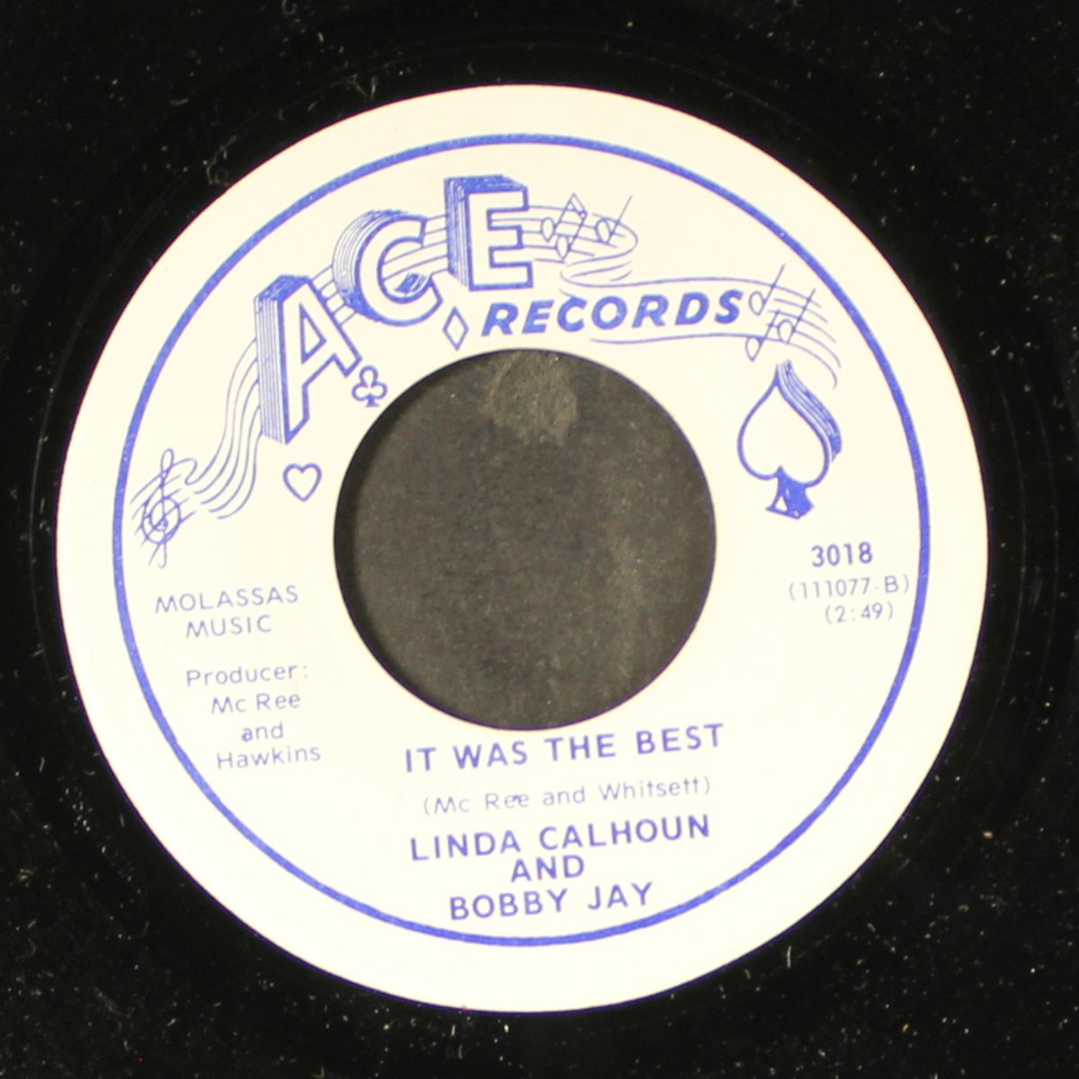 it has to be right / it was the best by LINDA CALHOUN & BOBBY JAY
