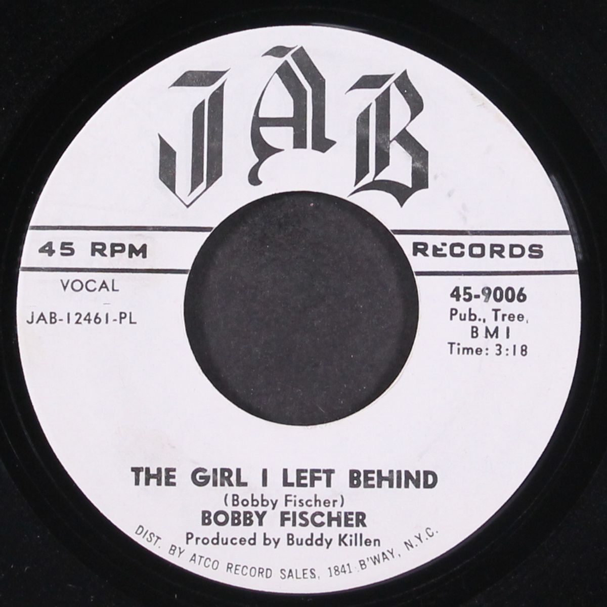 some kind of love / the girl i left behind by BOBBY FISCHER