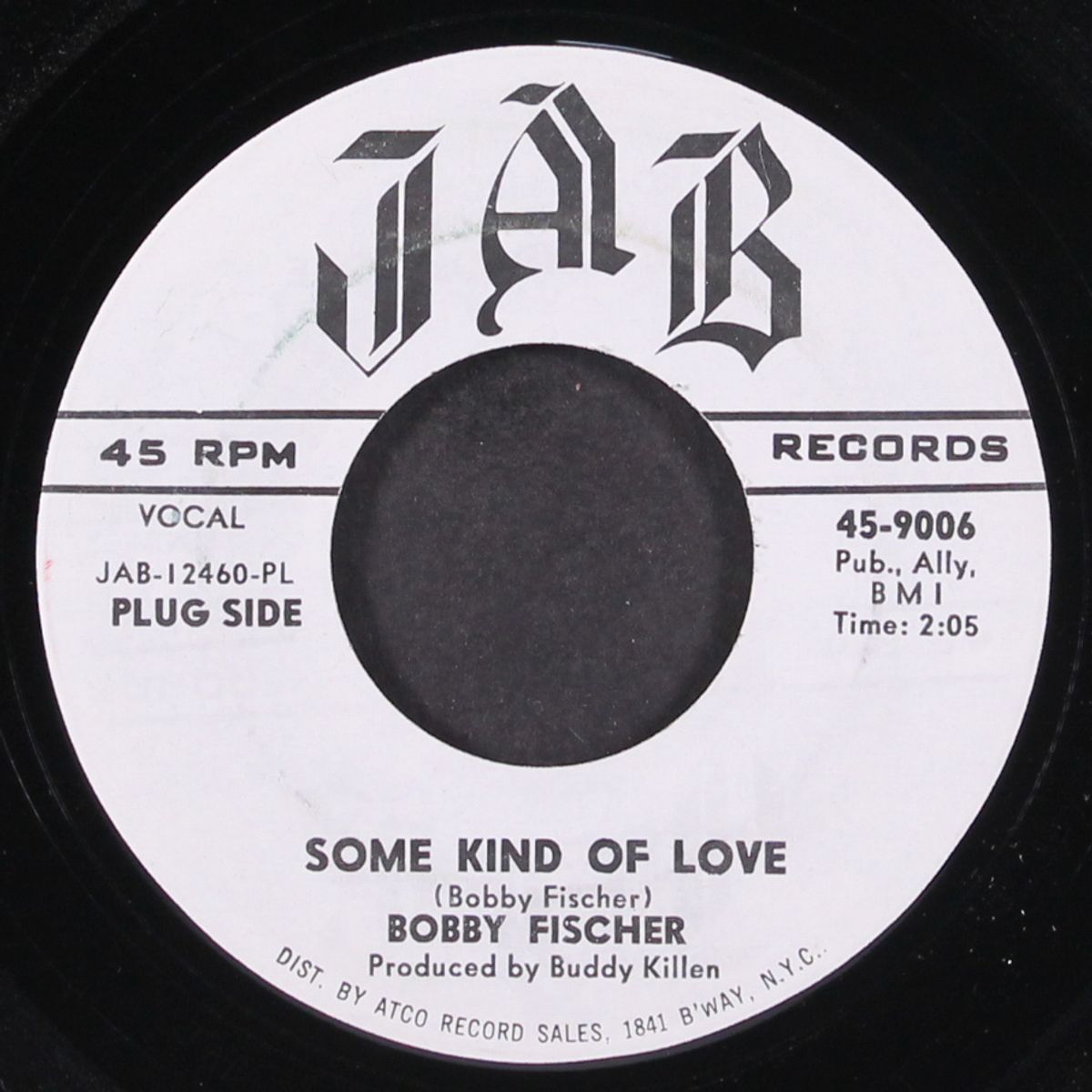 some kind of love / the girl i left behind by BOBBY FISCHER