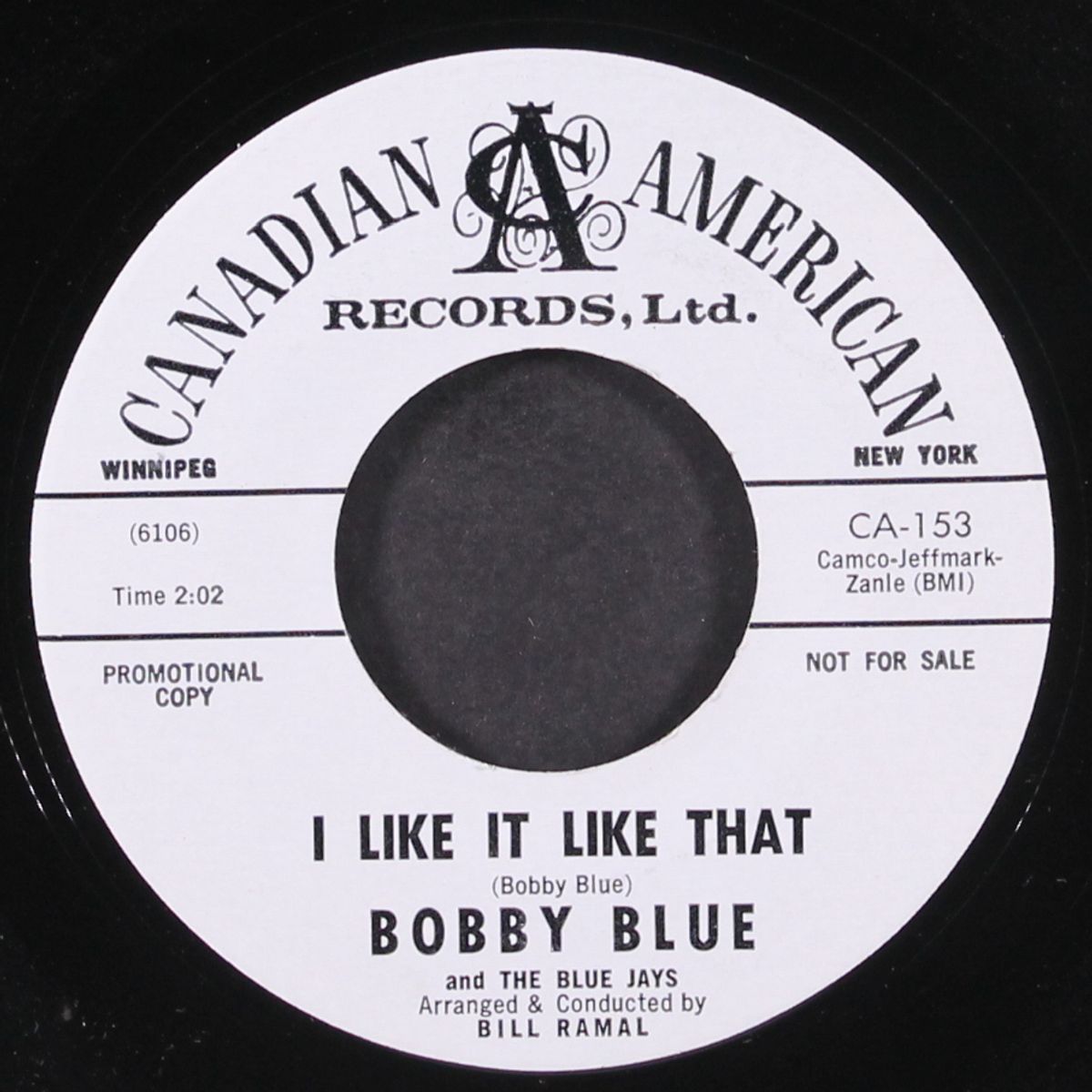 i like it like that / trouble in mind by BOBBY BLUE