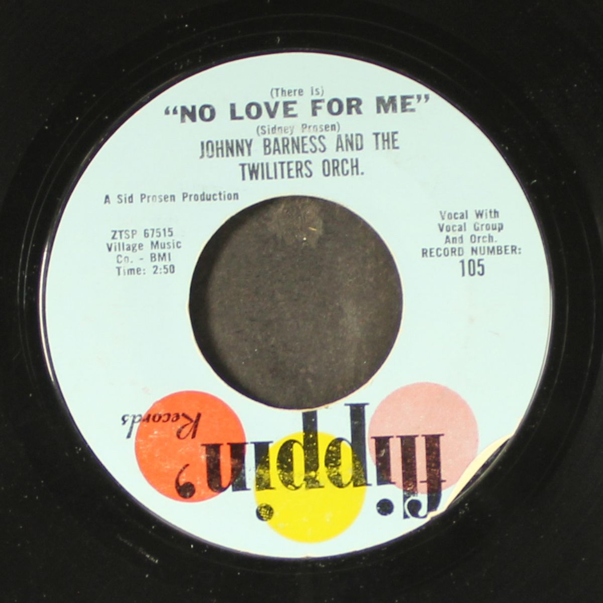no love for me / tell me why by JOHNNY BARNESS