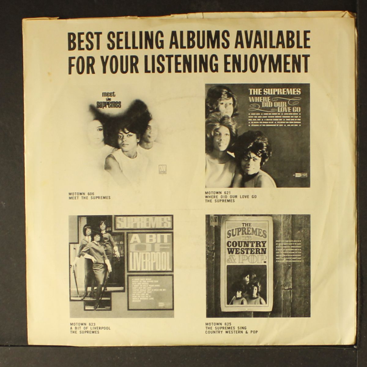 back in my arms again / whisper you love me boy by SUPREMES