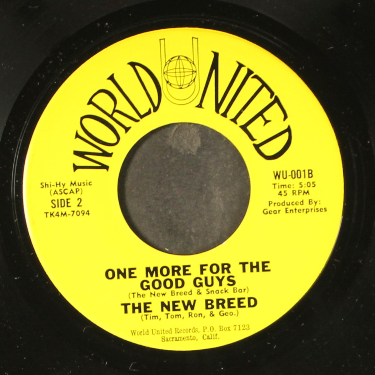 want ad reader / one more for the good guys by NEW BREED