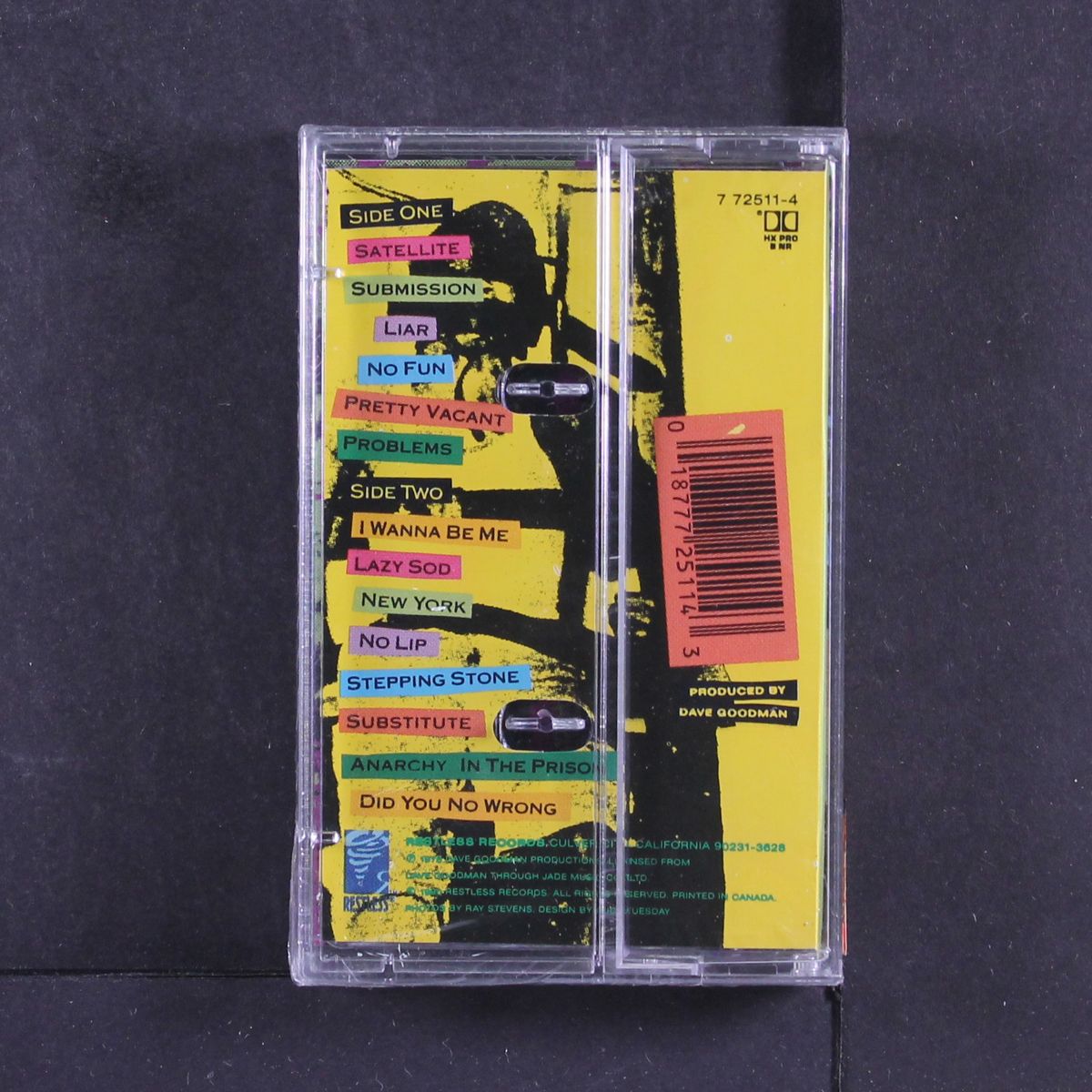 live at chelmsford top security prison by SEX PISTOLS