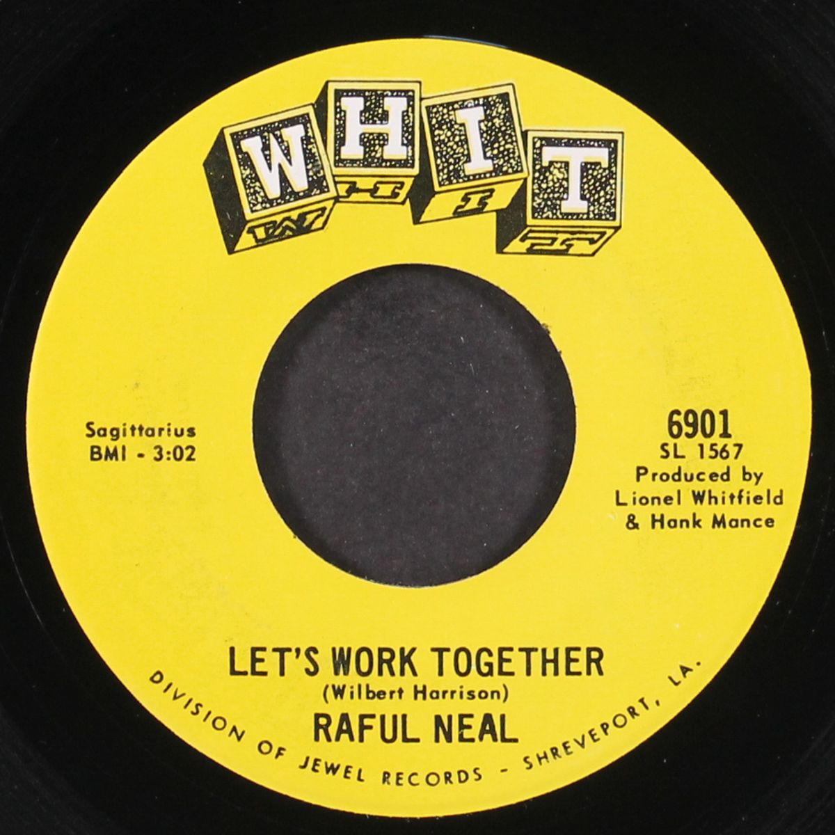 let's work together / blues on the moon by RAFUL NEAL