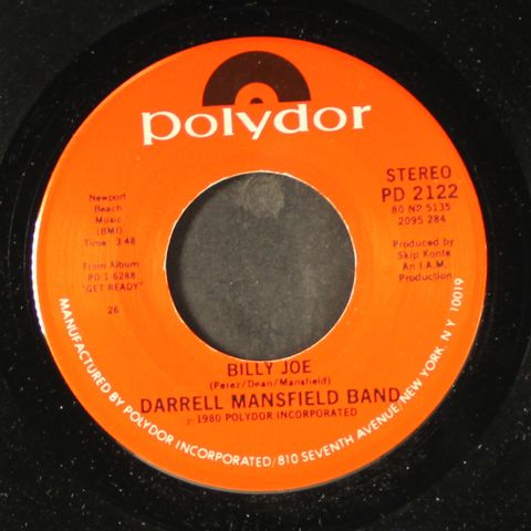 DARRELL MANSFIELD BAND