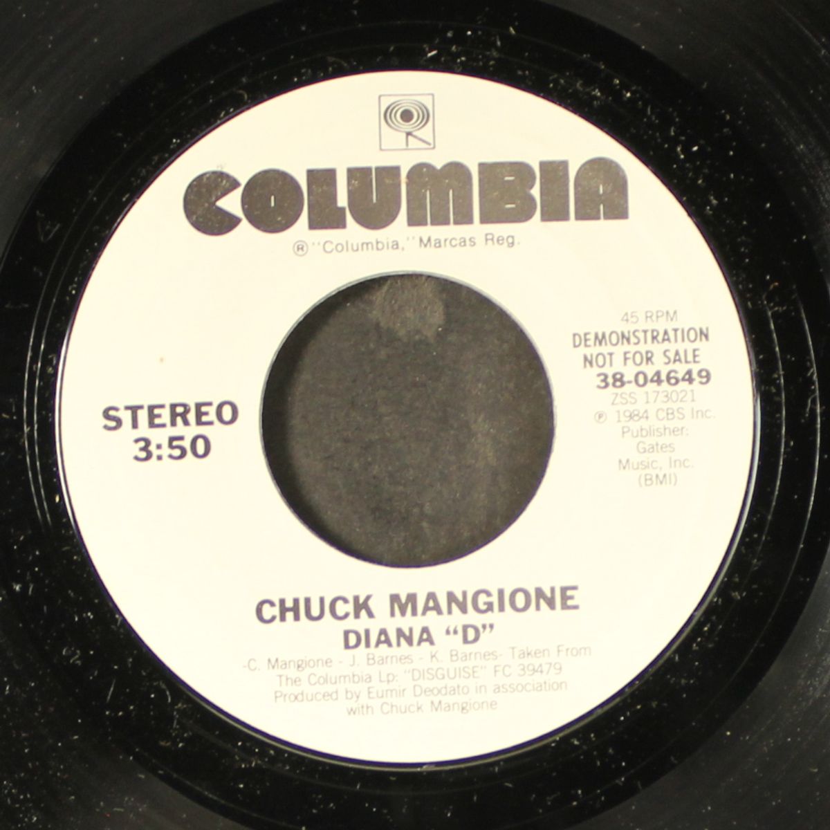 diana "d" by CHUCK MANGIONE