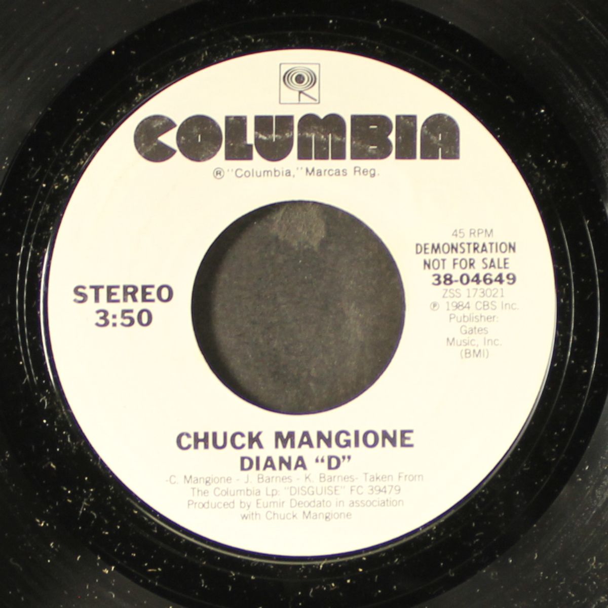 diana "d" by CHUCK MANGIONE