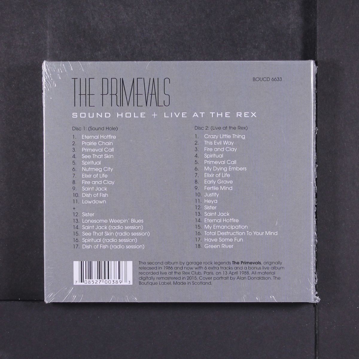 sound hole + live at the rex by PRIMEVALS