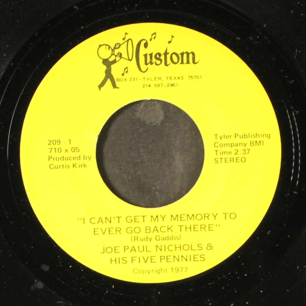i can't get my memory to ever go back there / sister lou by JOE PAUL NICHOLS