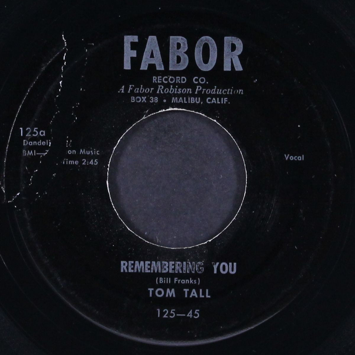 remembering you by TOM TALL