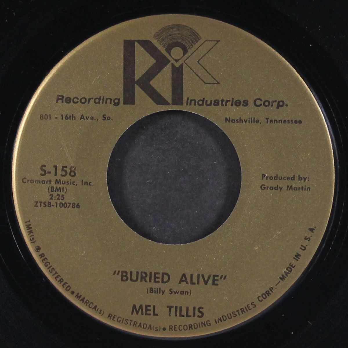 wine / buried alive by MEL TILLIS
