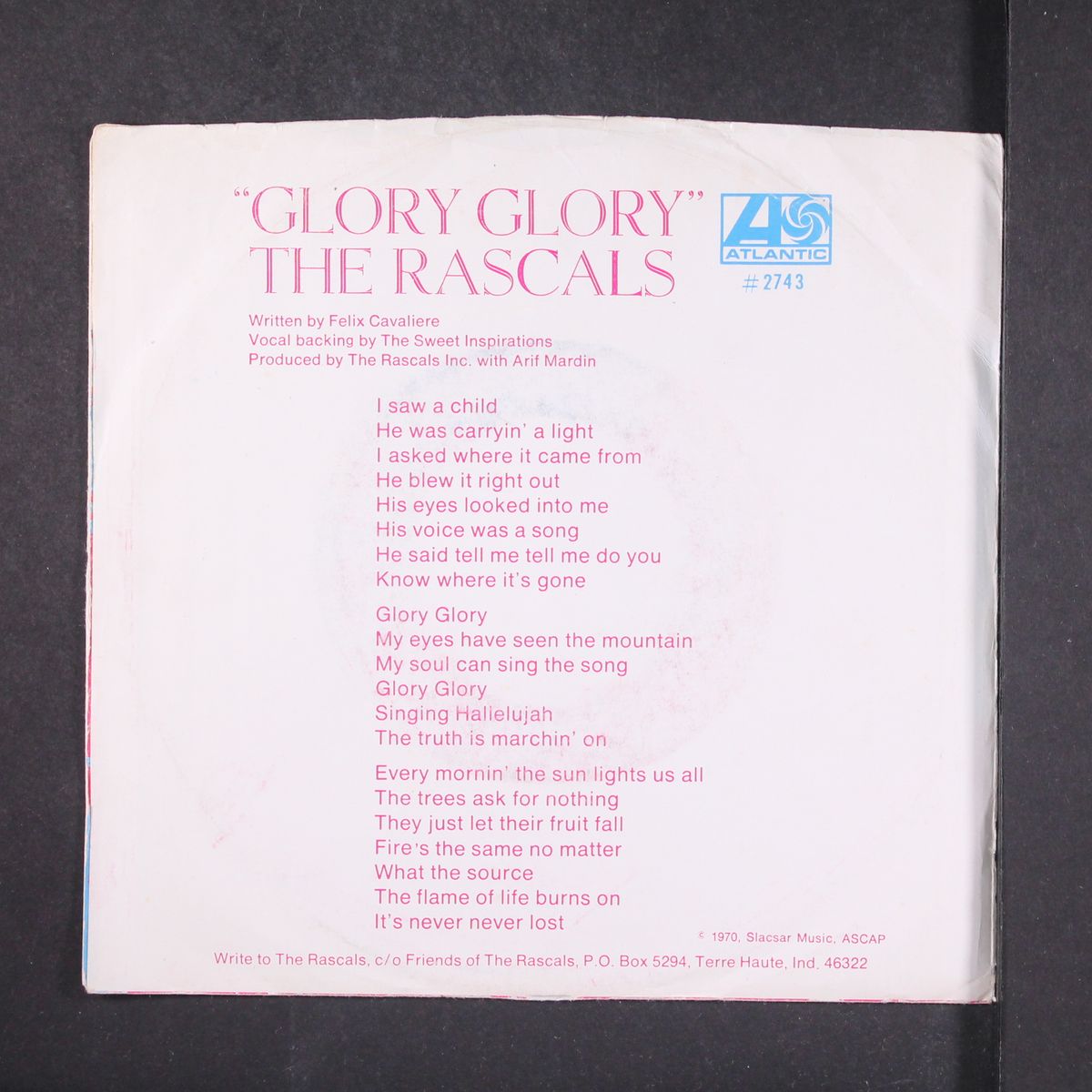 glory glory by RASCALS