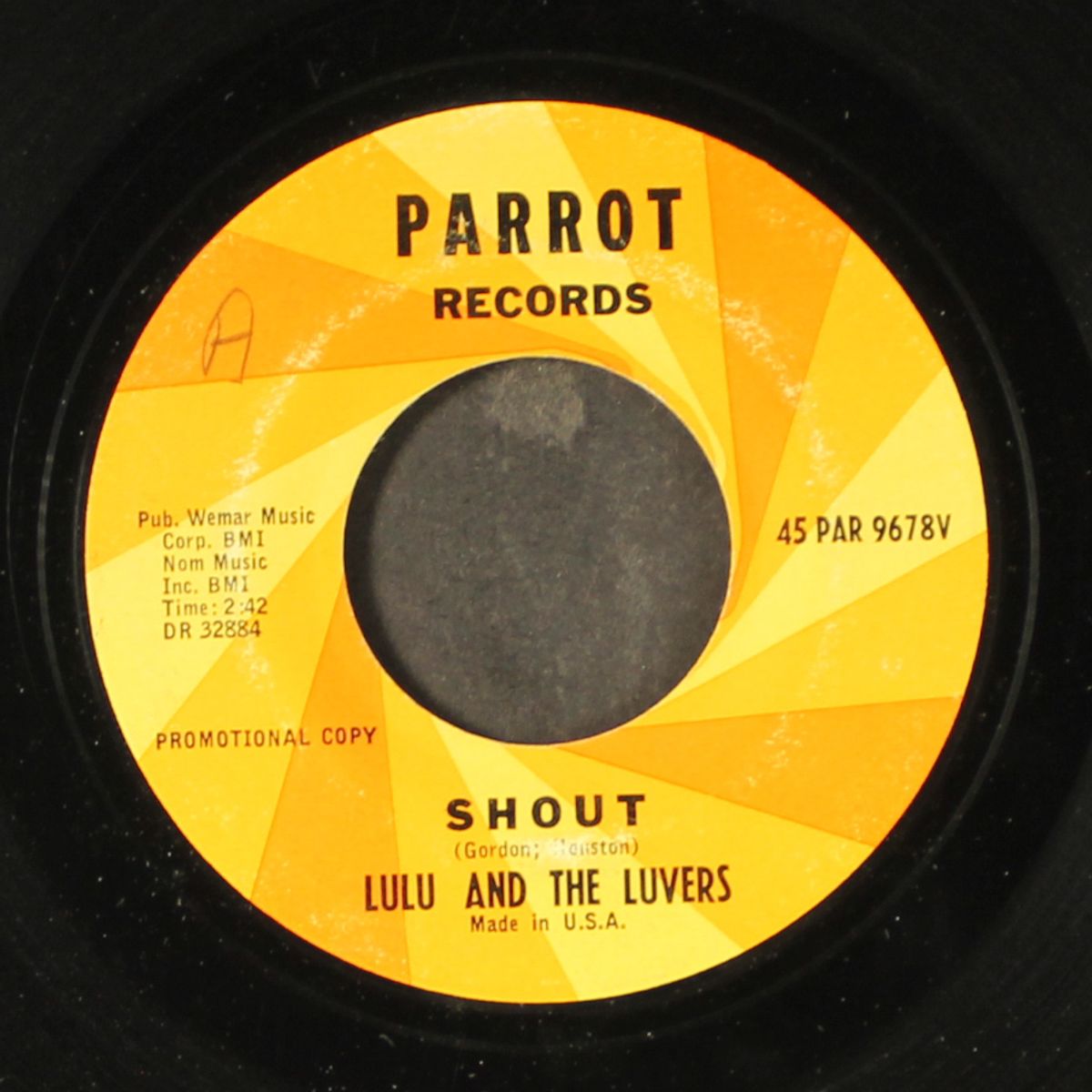 shout / forget me baby by LULU & LUVERS