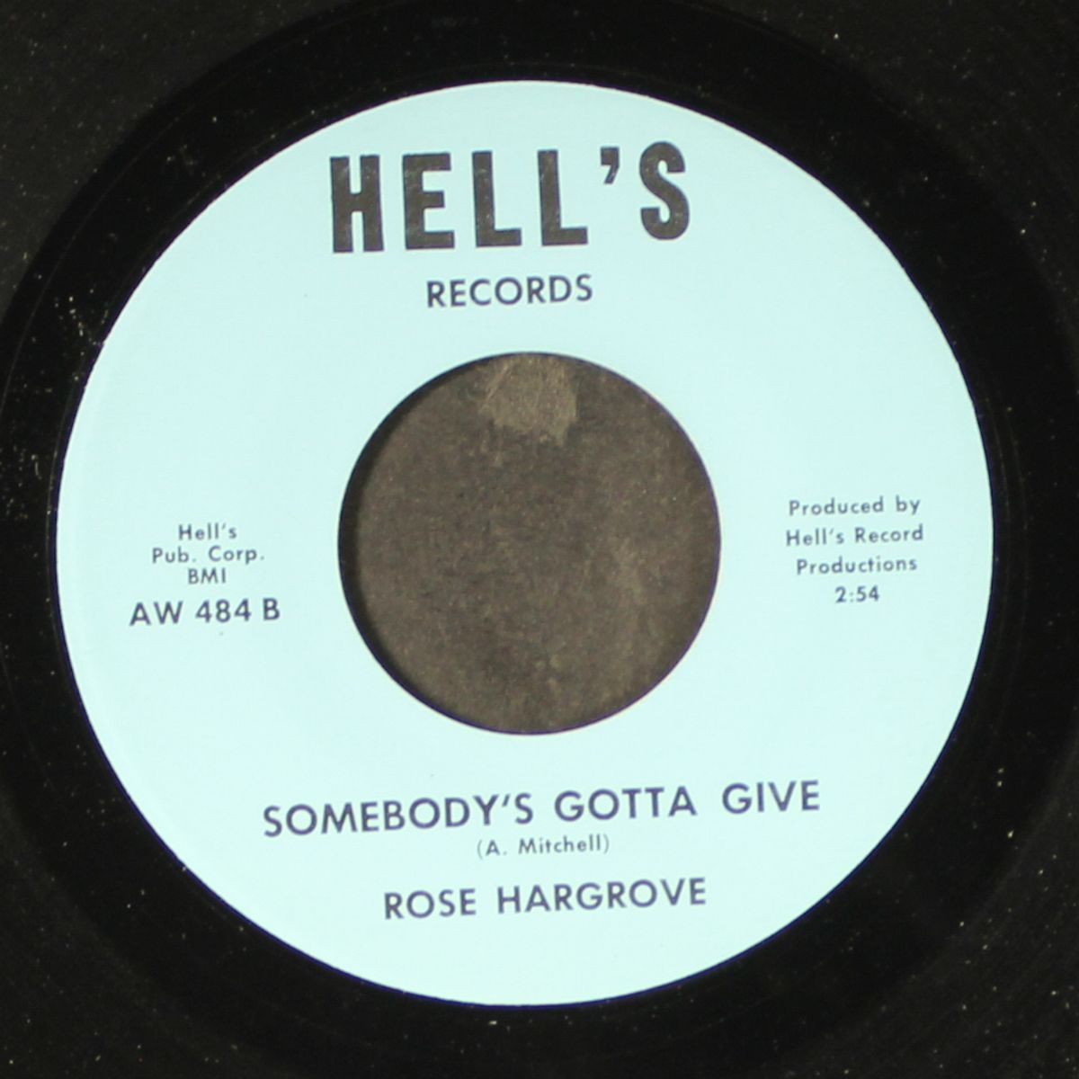 somebody's gotta give / knocked down kicked around by ROSE HARGROVE