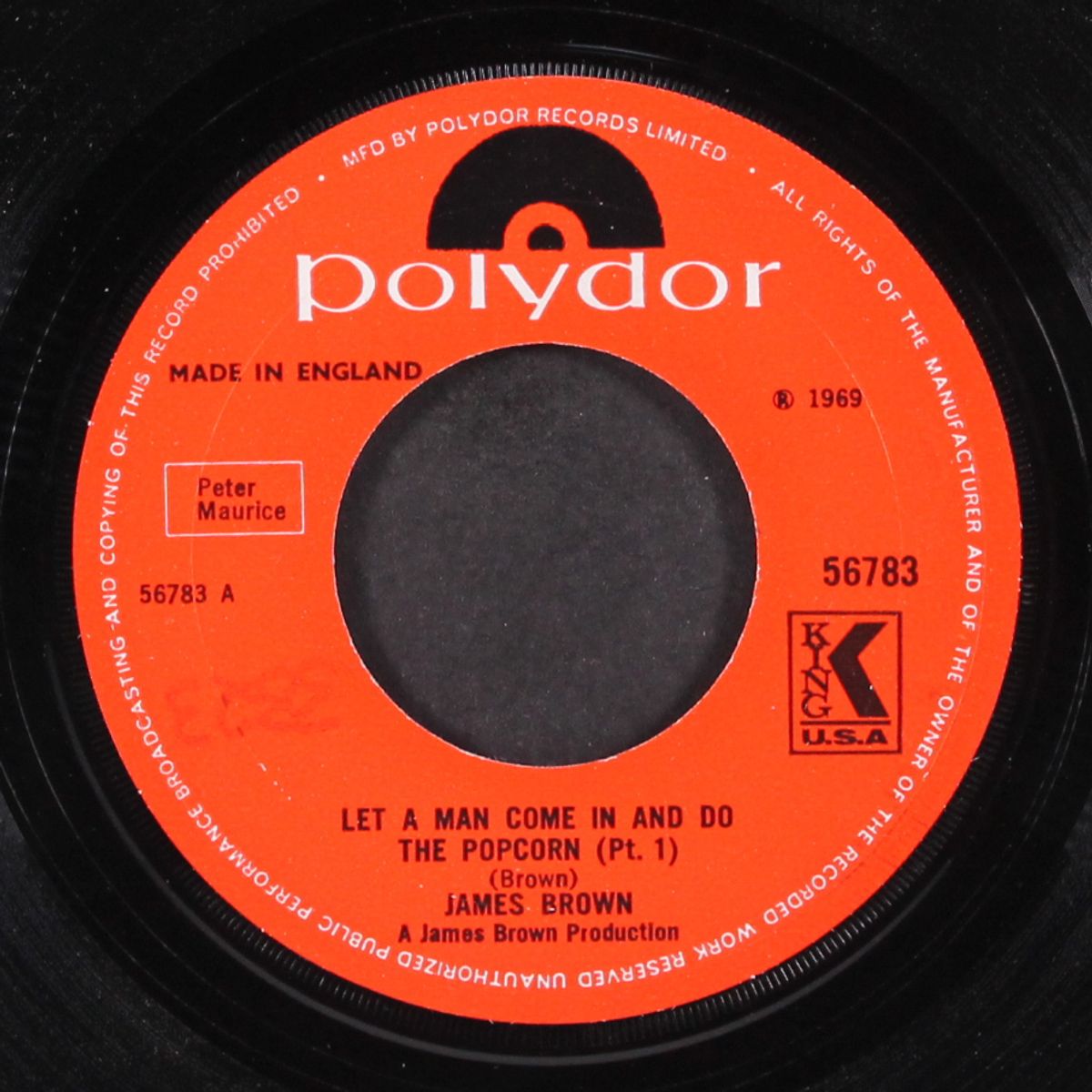 let a man come in and do the popcorn by JAMES BROWN
