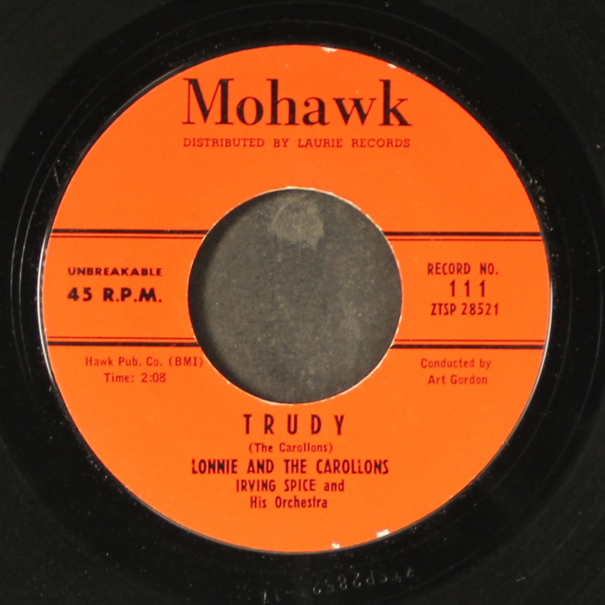 hold me close / trudy by LONNIE & CAROLLONS