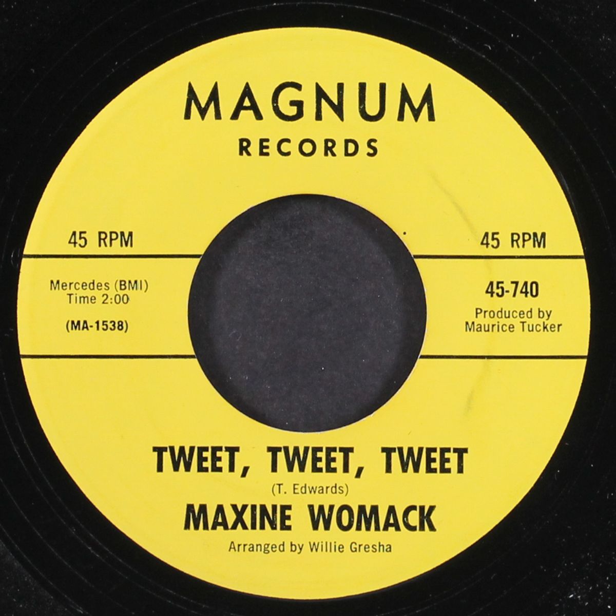 don't touch me / tweet, tweet, tweet by MAXINE WOMACK