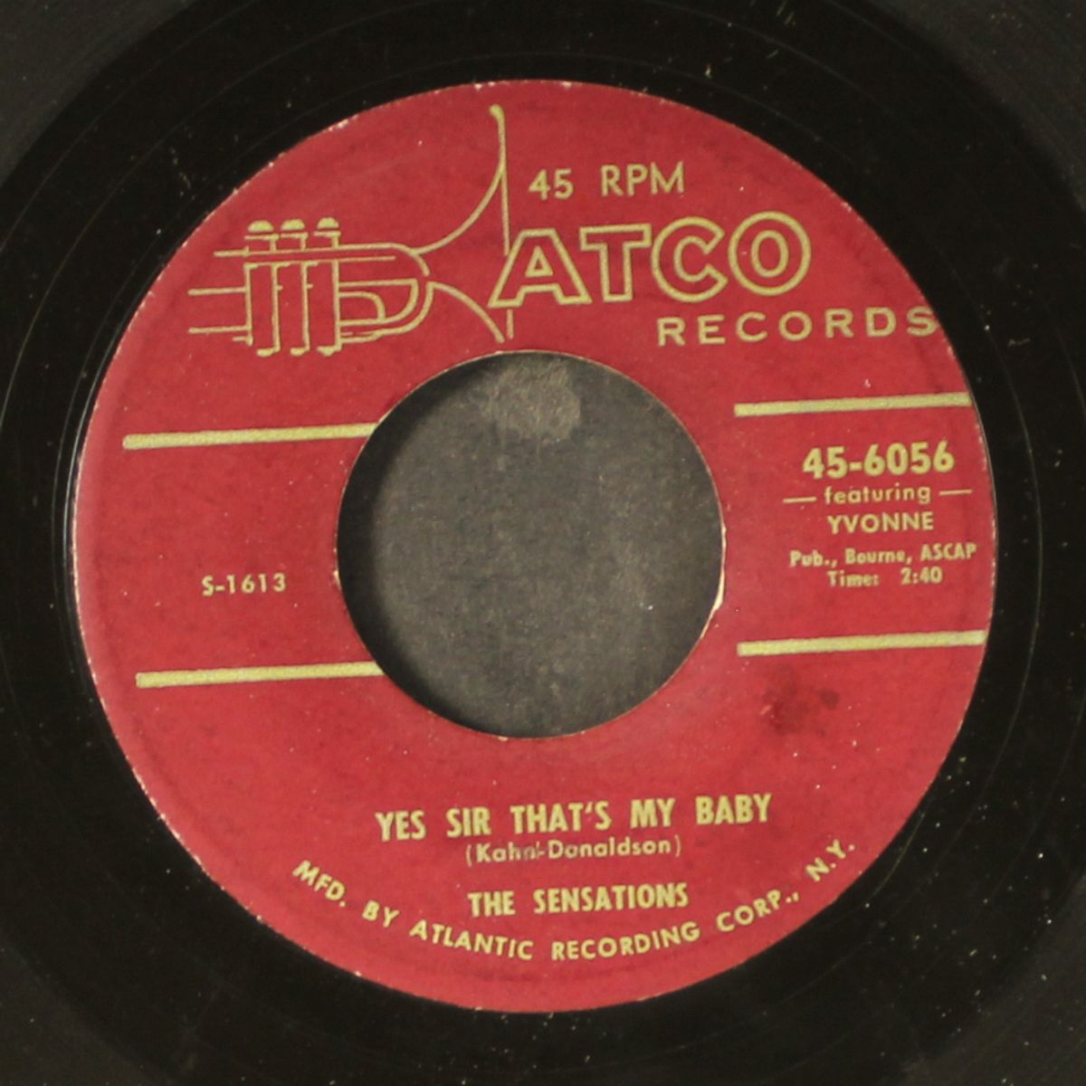 yes sir, that's my baby / sympathy by SENSATIONS