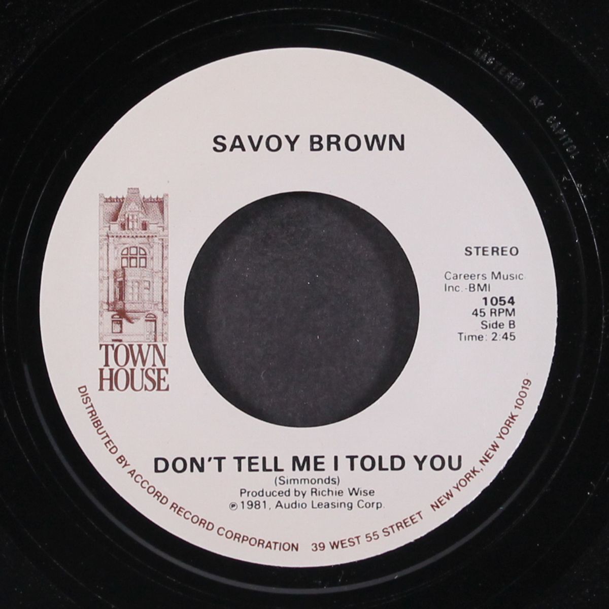 lay back in the arms of someone / don't tell me i told you by SAVOY BROWN
