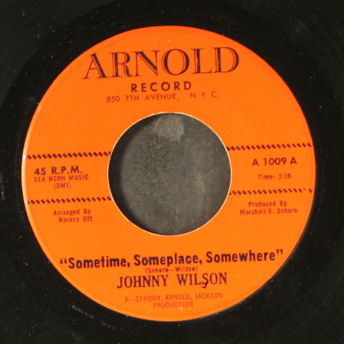 sometime, someplace, somewhere / now that school is out by JOHNNY WILSON