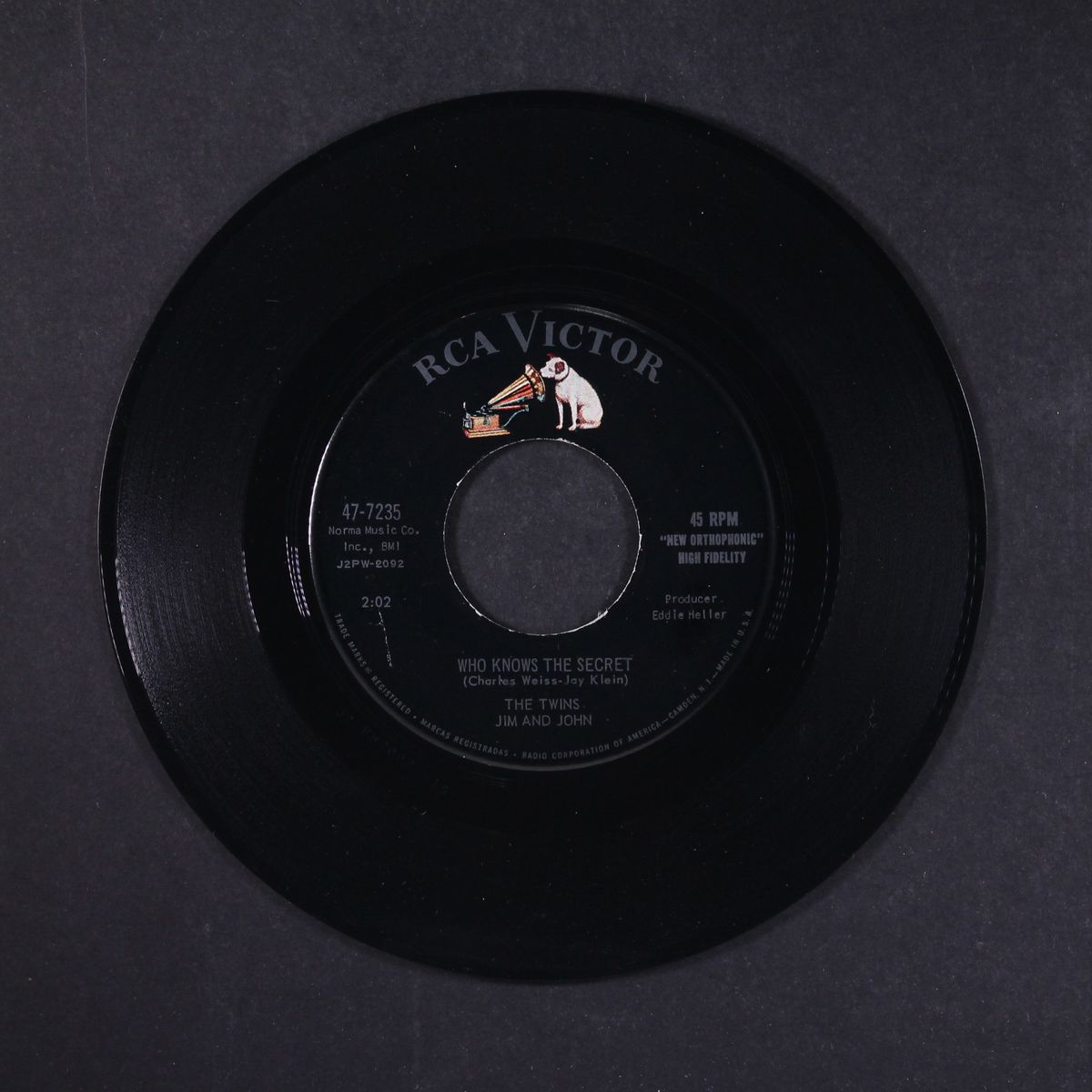 jo-ann's sister / who knows the secret by TWINS