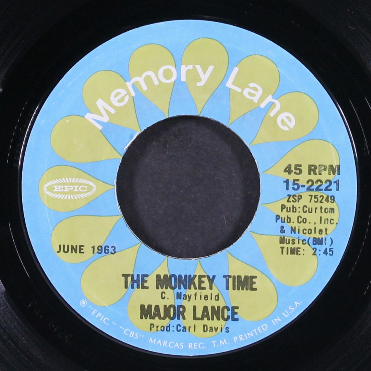 the monkey time / um, um, um, um, um, um, um by MAJOR LANCE