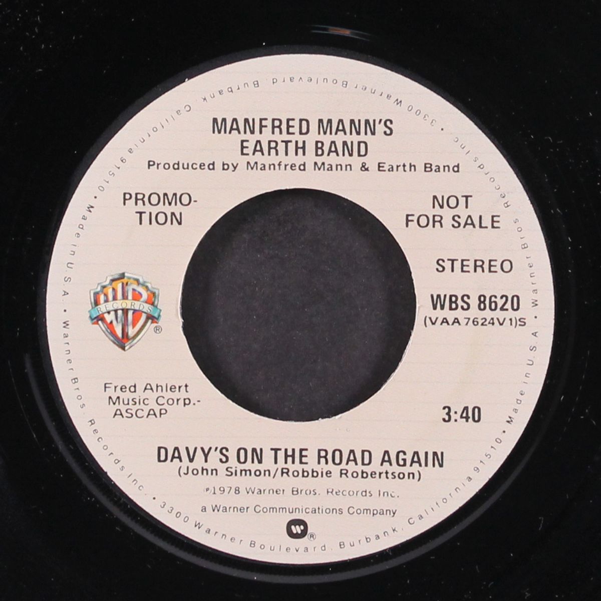 davy's on the road again / mono by MANFRED MANN'S EARTH BAND