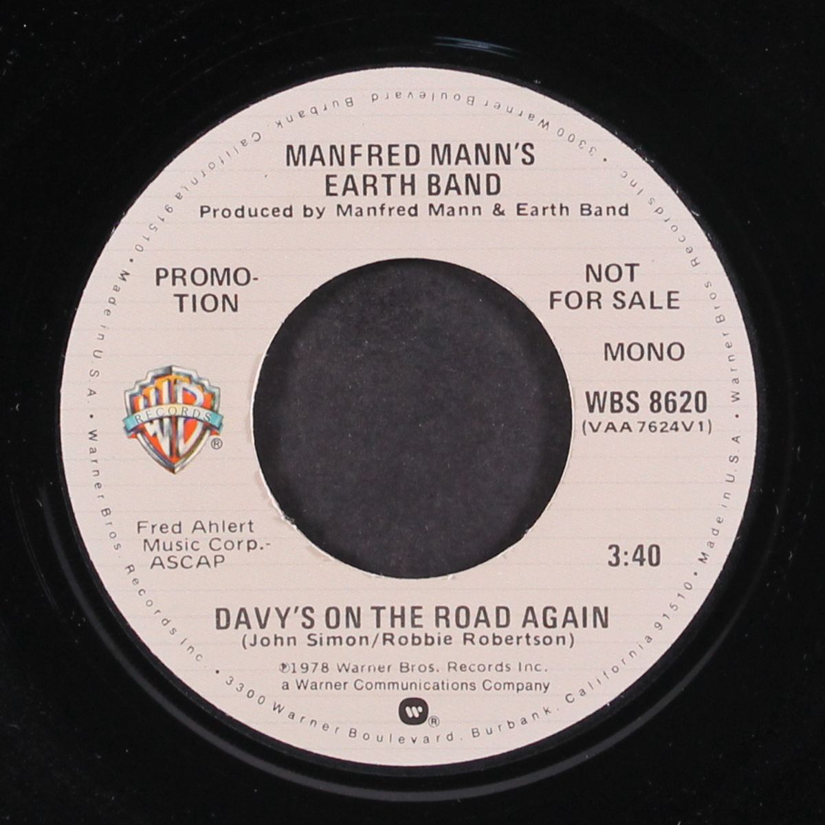 davy's on the road again / mono by MANFRED MANN'S EARTH BAND