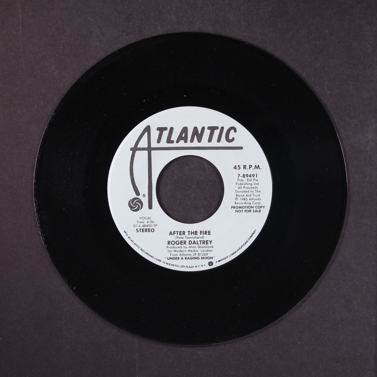 after the fire / same by ROGER DALTREY