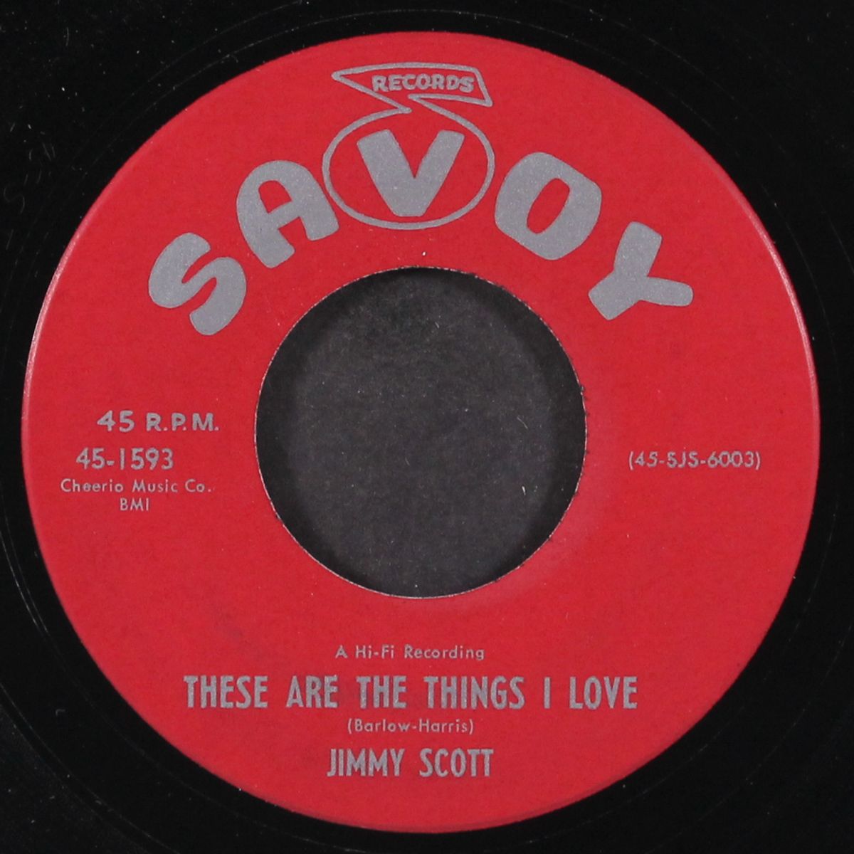 my romance / these are the things i love by JIMMY SCOTT