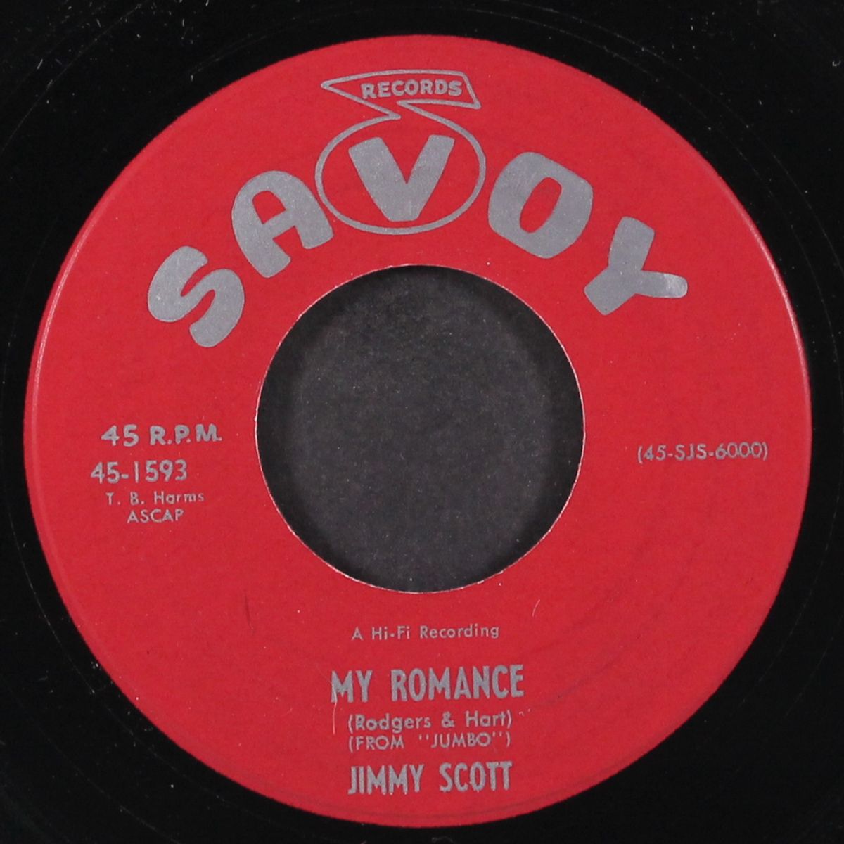 my romance / these are the things i love by JIMMY SCOTT