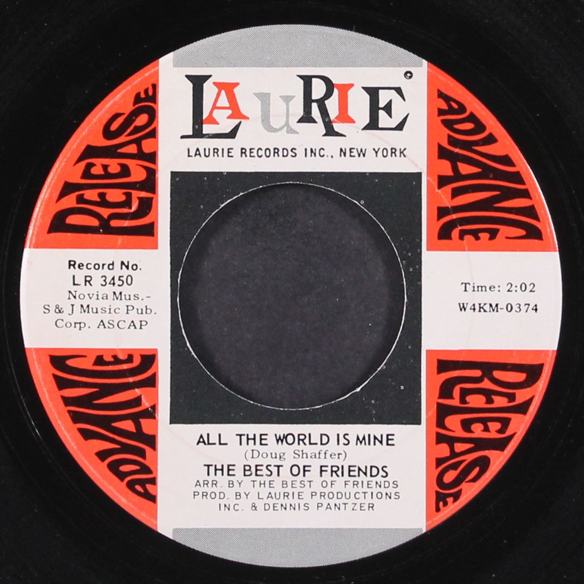 melodies / all the world is mine by BEST OF FRIENDS