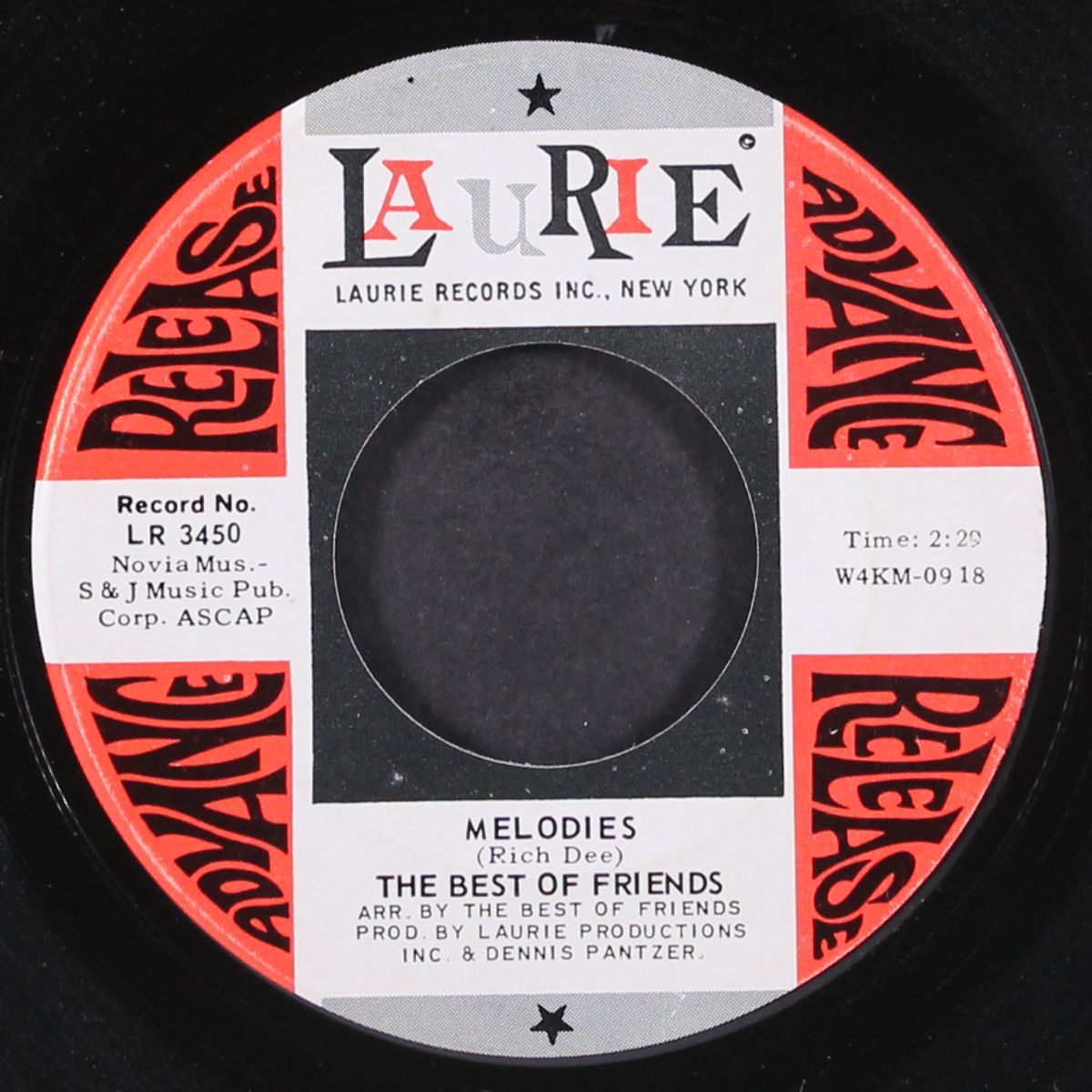 melodies / all the world is mine by BEST OF FRIENDS