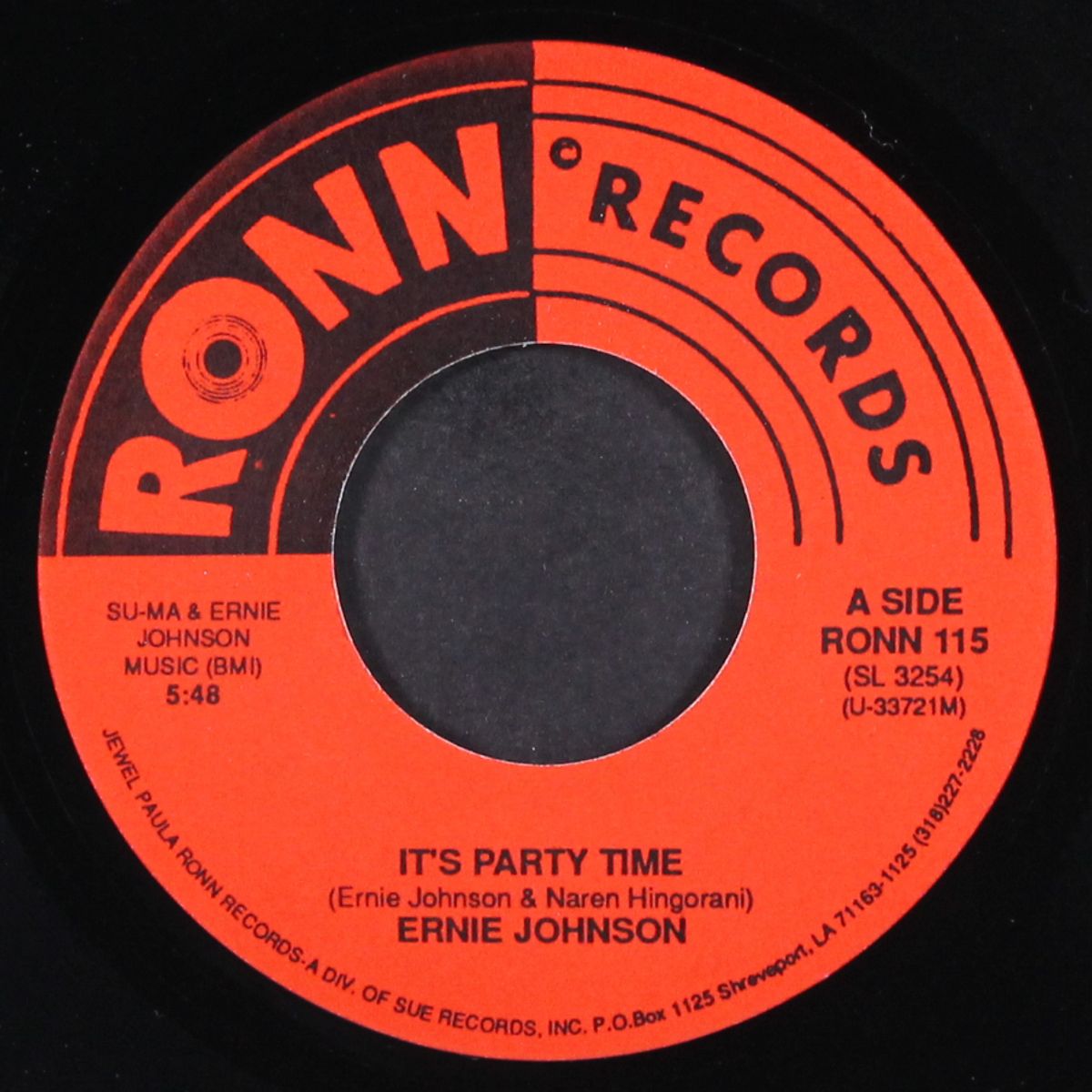 it's party time / final notice by ERNIE JOHNSON