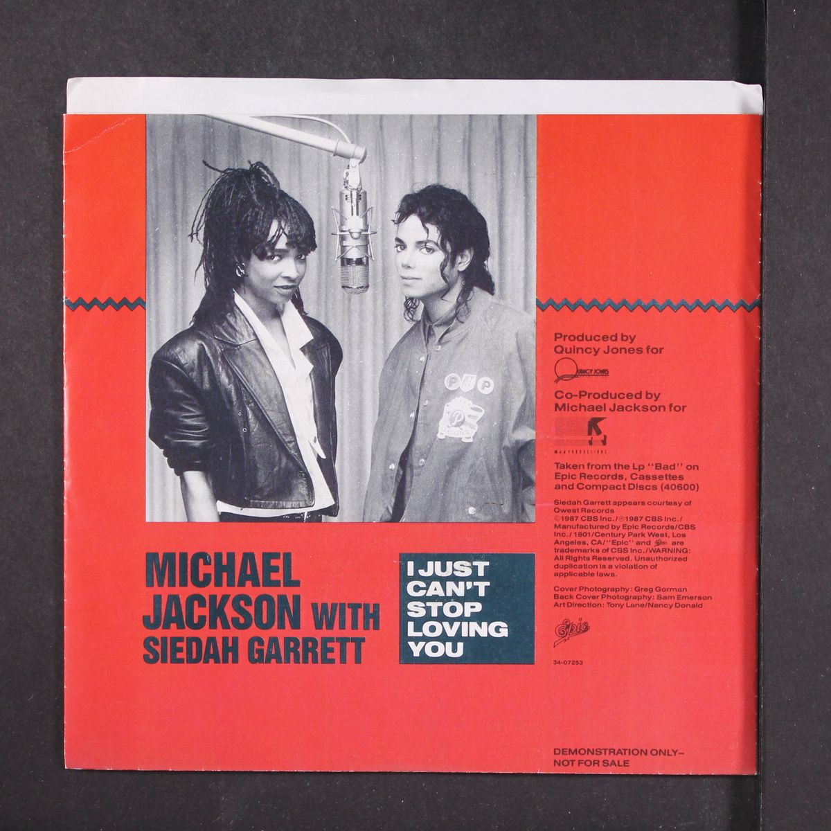 i just can't stop loving you / same by MICHAEL JACKSON