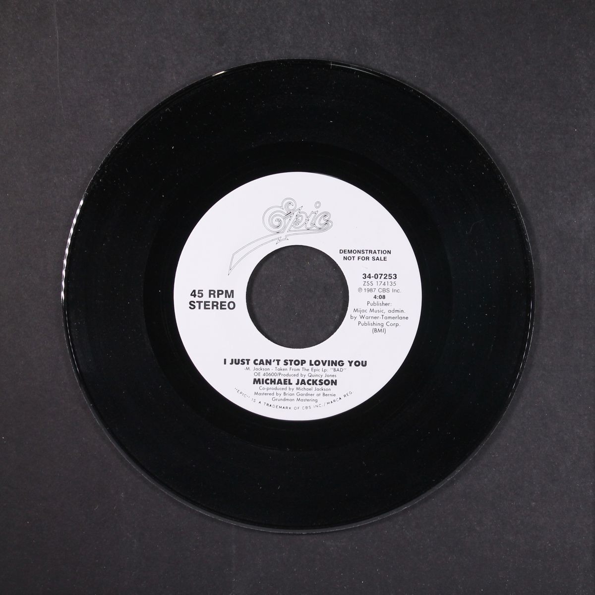 i just can't stop loving you / same by MICHAEL JACKSON