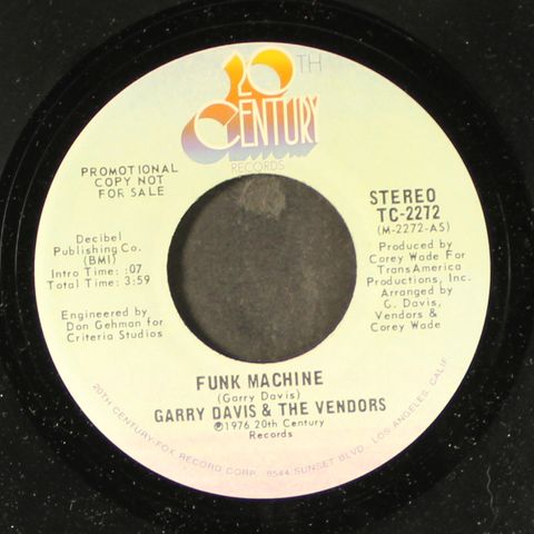GARRY DAVIS & VENDORS