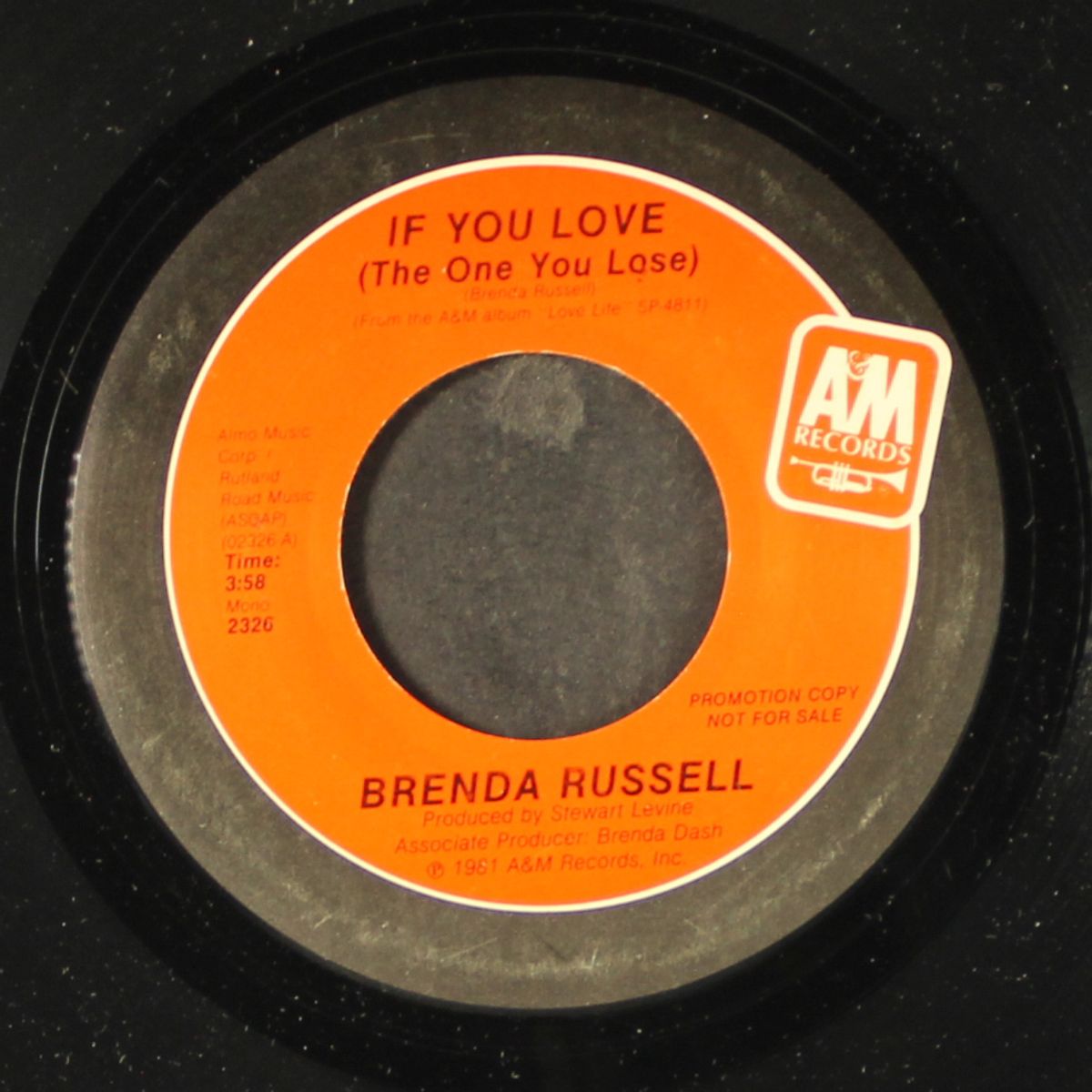 if you love (the one you lose) / mono by BRENDA RUSSELL