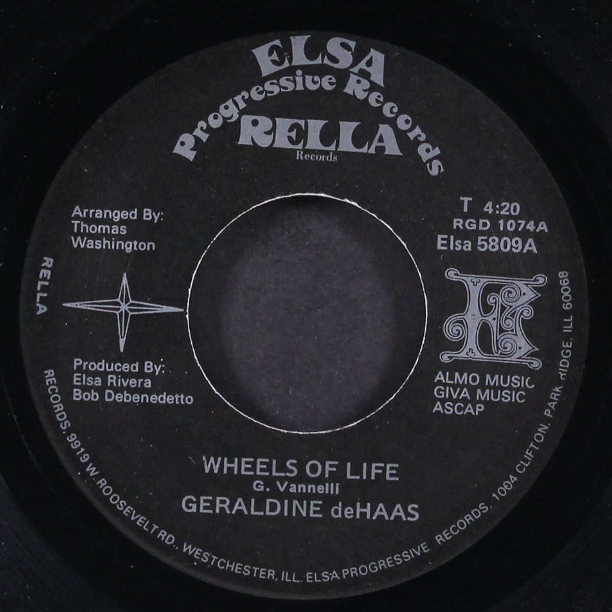 wheels of life / everything's been changed by GERALDINE DEHAAS