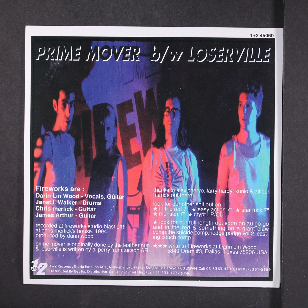 prime mover / loserville by FIREWORKS