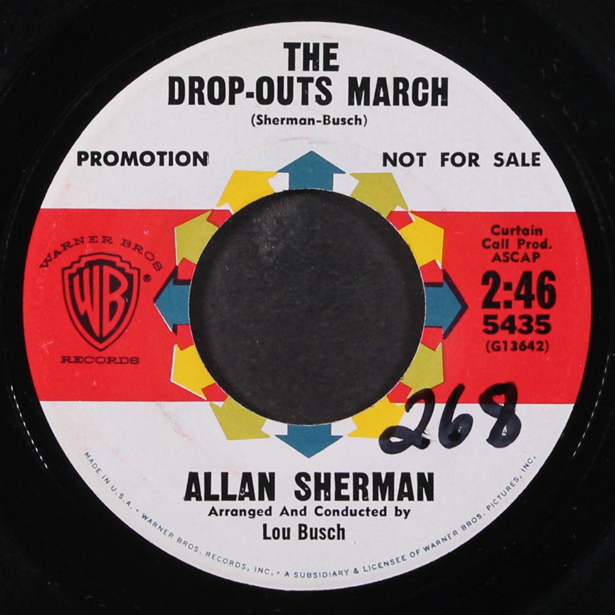 skin / the drop-outs march by ALLAN SHERMAN